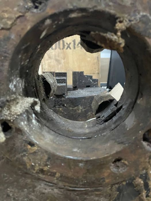 Патрон токарный ф400 на планшайбу и конус 8