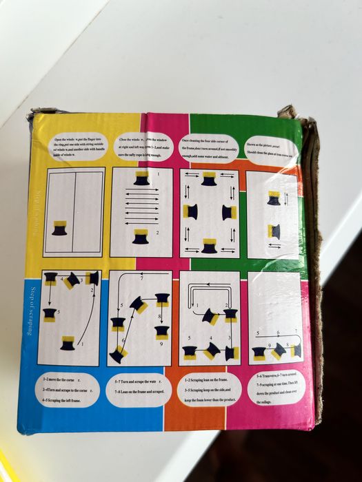 Магнитная щетка для мытья окон