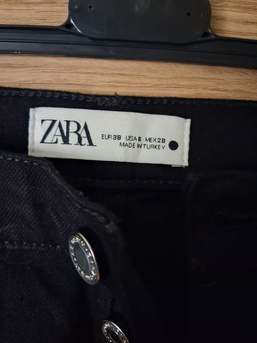 Spodnie stright damskie Zara rozm 38
