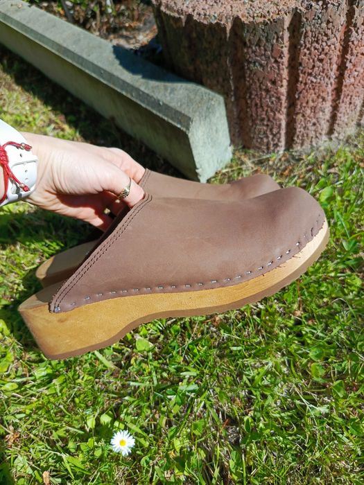 Nowe buty chodaki kory