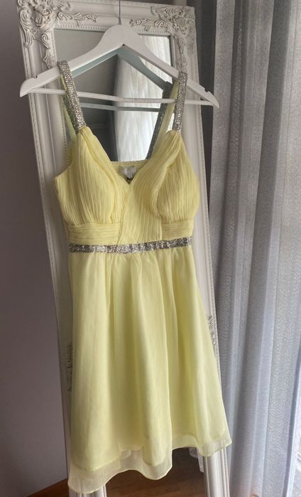 Żółta sukienka Redherring, r. 36 – nowa z metką