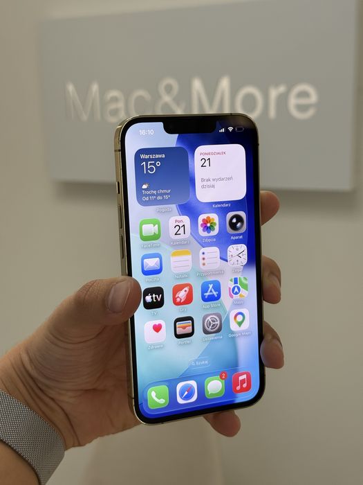 GWARANCJA iPhone 13 Pro Gold 256GB 91% bateria