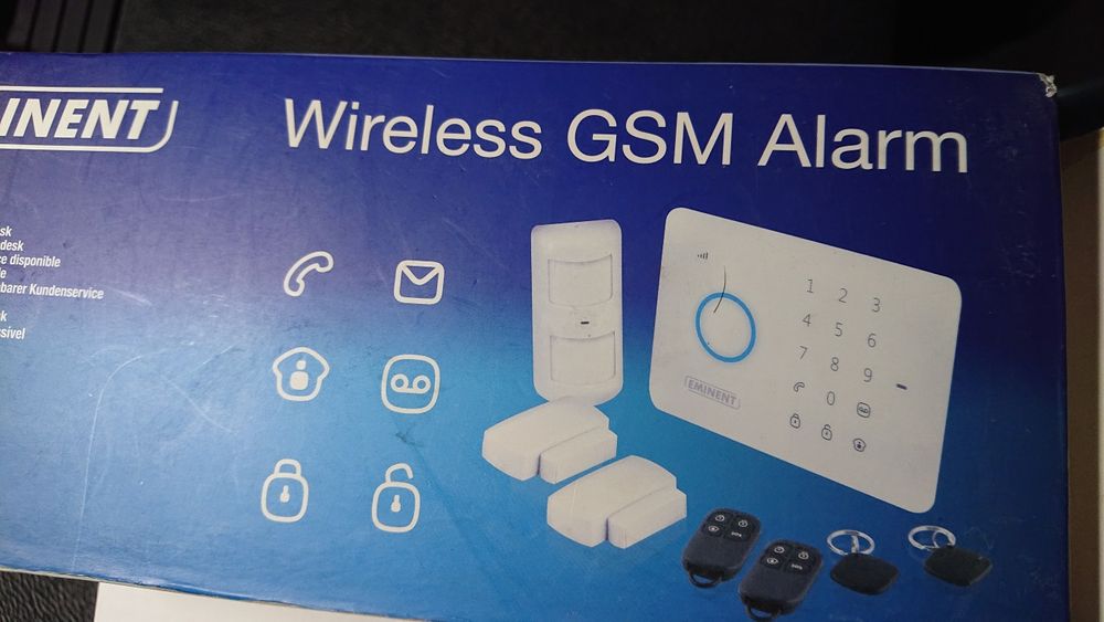 System alarmowy  kamper bus GSM Eminent