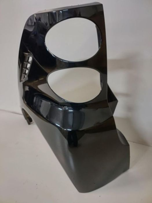 Guarda Lamas Traseiro Esq Plástico Preto Smart Fortwo 3G 451