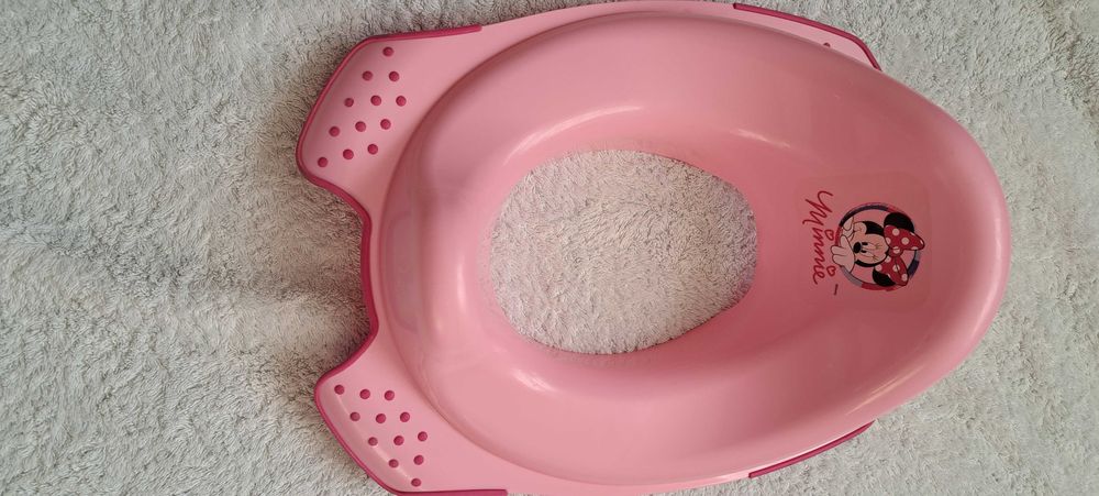 Nakładka na sedes dla dziecka różowa Minnie