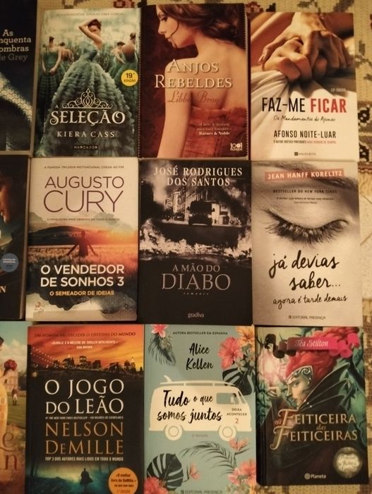 Livros Best sellers romance