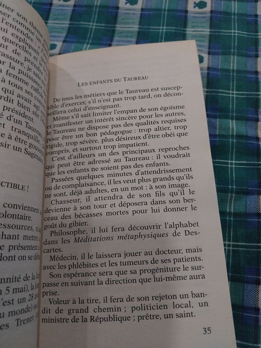 Ce que je sais... Portes incluídos.