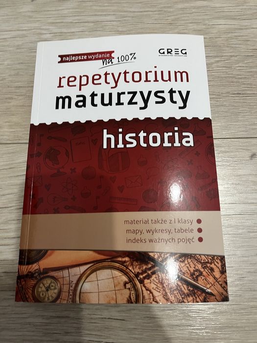Sprzedam repetytorim maturzysty historia greg