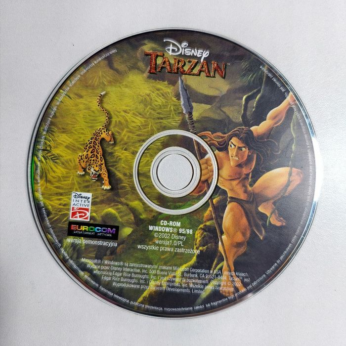 gra pc - tarzan wersja demonstracyjna