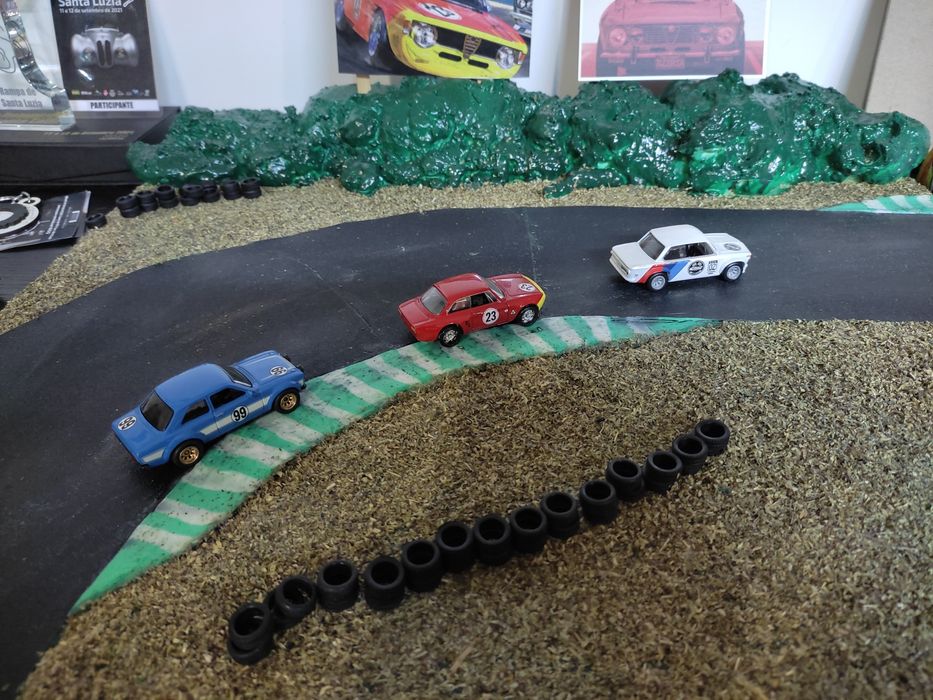 Maquete artesanal 1/64 Racing