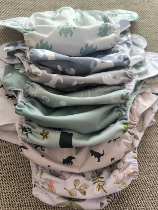 Fraldas reutilizáveis NOVAS