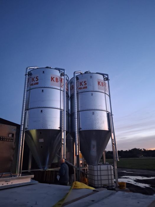 Silos paszowy kslp 230 8ton kbks poland