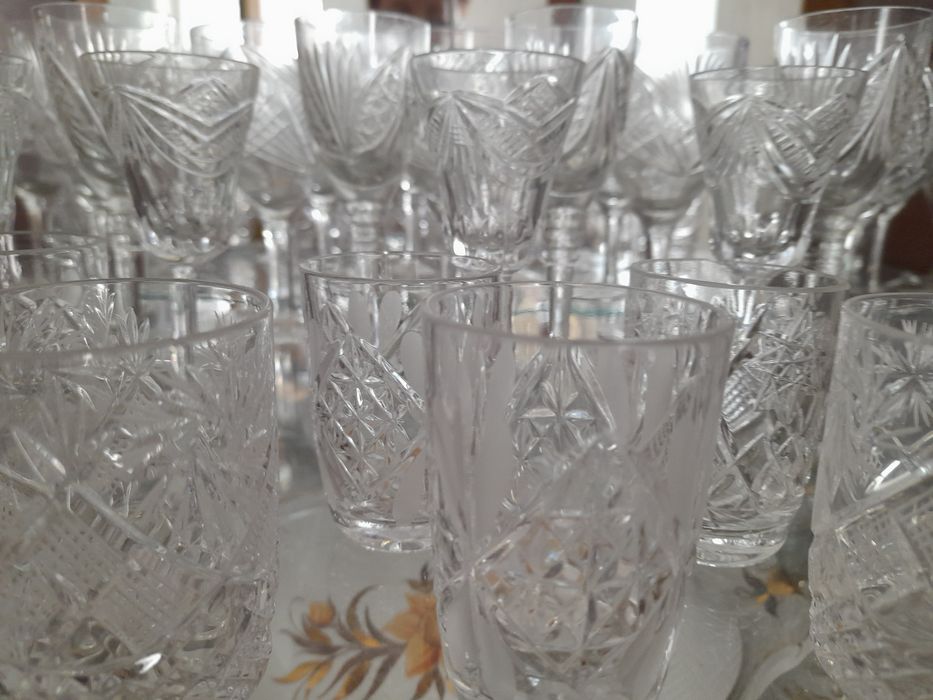 Набор фужеры и стопки.,