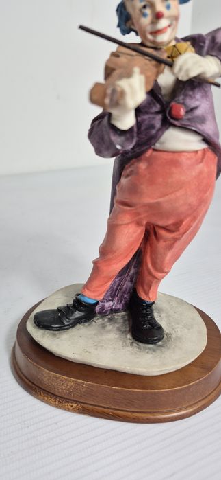 UNIKAT: Figurka Goebel - Grający Klaun (Happy Clowns)
