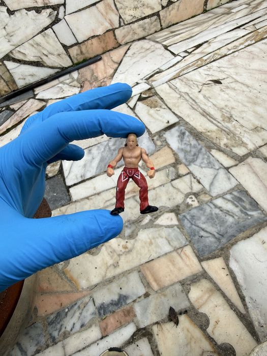 Lote 3 mini figuras WWE