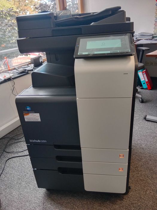 Nowa Kserokopiarka Konica Minolta C251i z tonerami FV i Gwarancją