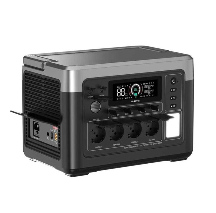Нова Oukitel P1000E Plus 1800 Вт, 1024 Вт/год Зарядна станція