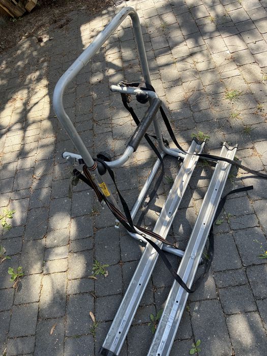 Bagaznik rowerowy samochodowy na kolo