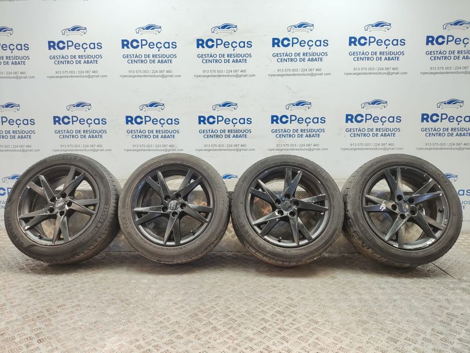 Conjunto de jantes 17 originais Audi A4 B9 de 2015 a 2024