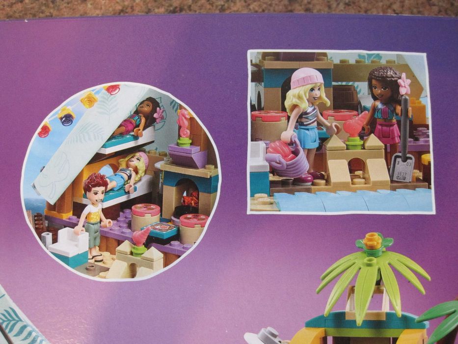 Klocki Lego Friends 41700 Luksusowy kemping na plaży namiot zestaw