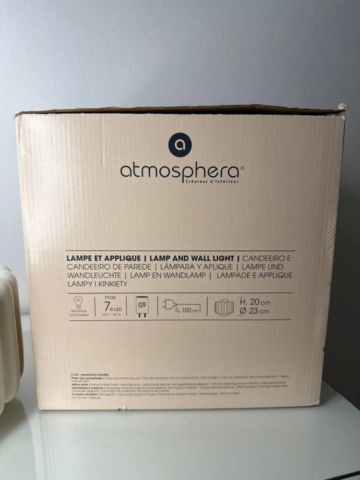 Lampa ceramiczna nowoczesna 20x23