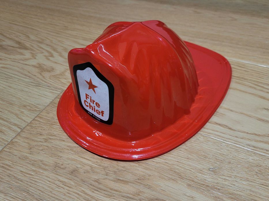 Kostium strażaka, rozm. 110-116 (5-6 lat), na bal karnawałowy, strażak