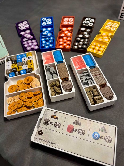 Manhattan Project: Energy Empire – Insert / Organizer do gry planszowej