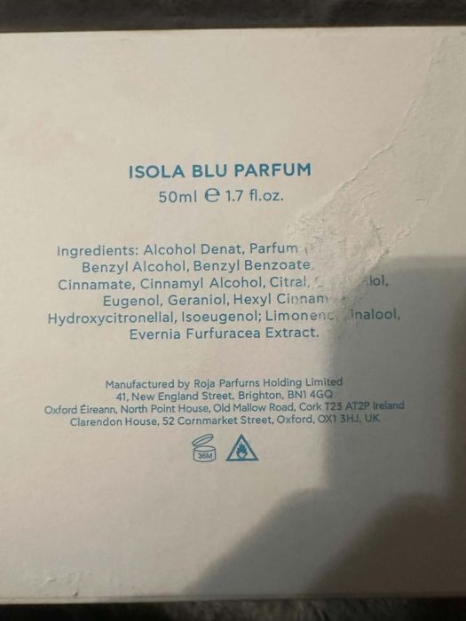Nowe perfumy Isola blu ROJA 50 ml