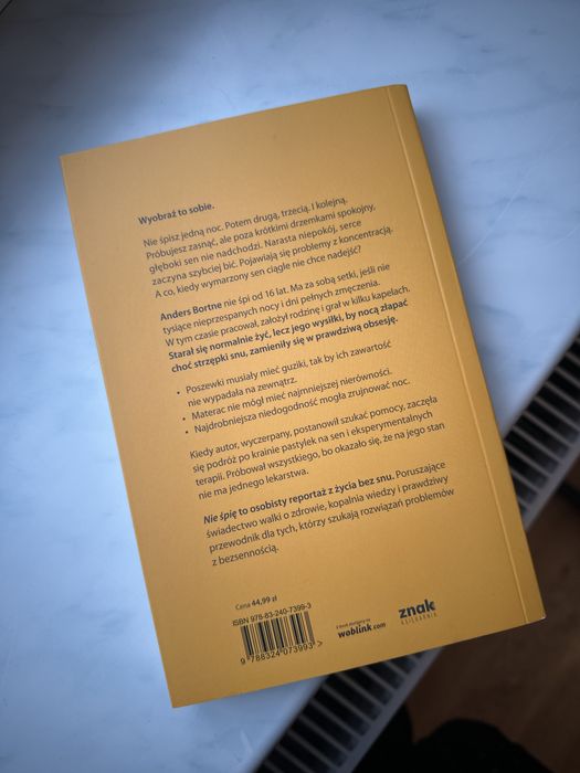 Nie śpię Anders Bortne