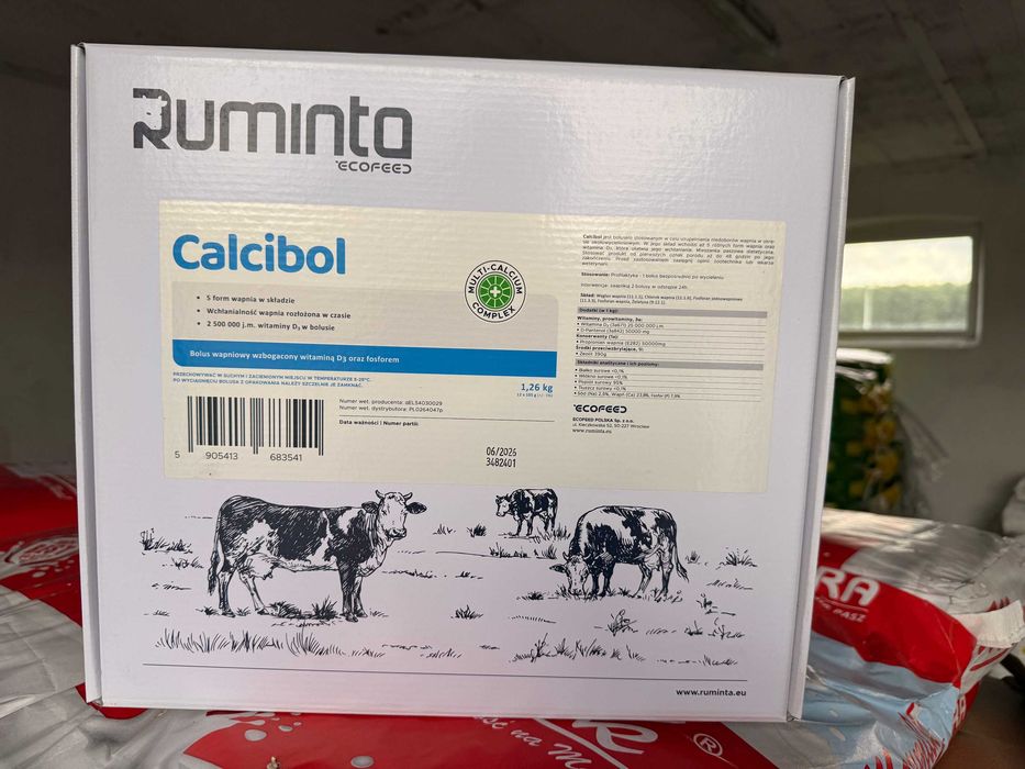 CALCIBOL - Bolusy wapniowe - odwapnienie, hipocalcemia PROMOCJA!