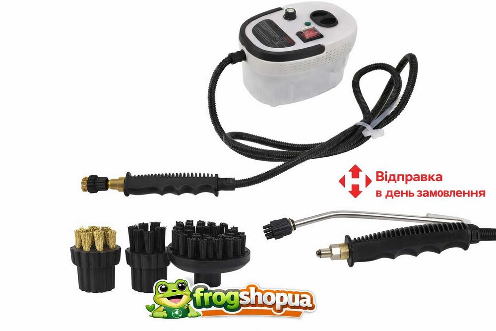 Професійний пароочисник 2500 Вт | Без хімії | Потужний результат