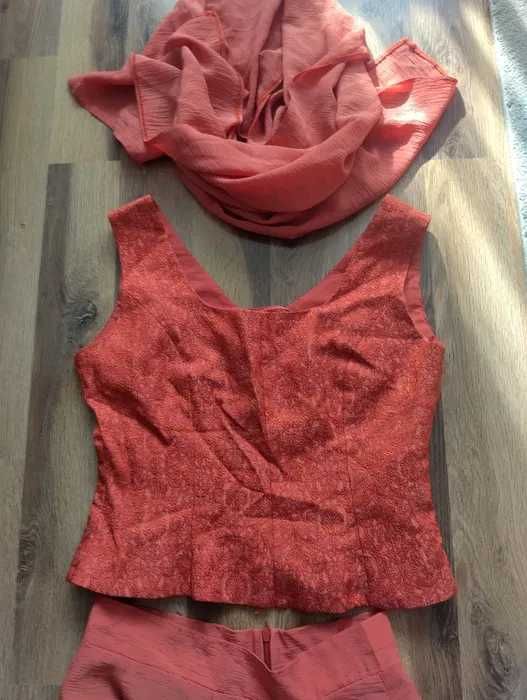 Suknia balowa Sylwestrowa wieczorowa wesele z gorsetem rozm.38