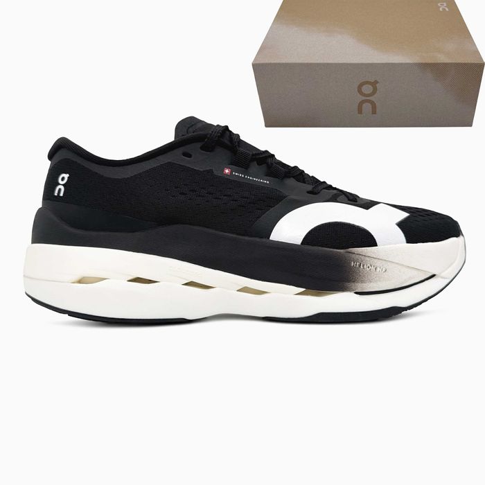 Кросівки Loewe ON Cloudboom Max Black/White premium