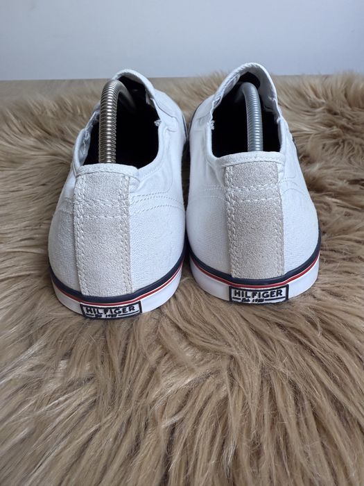 Oryginalne wsuwane espadryle naturalne Tommy Hilfiger