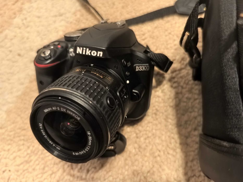 Nikon D 3300 bez śladów używania, Idealny!