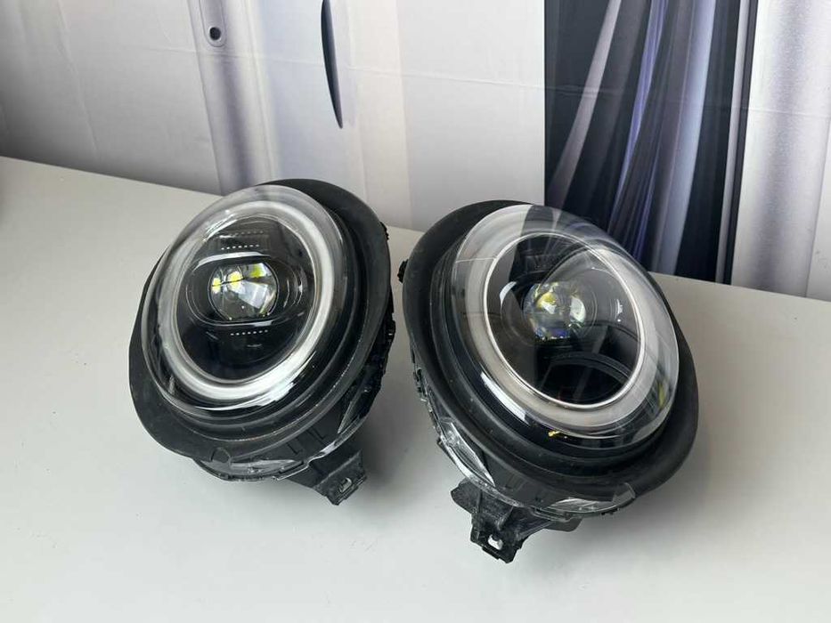 Фари Mini Cooper f55 f56 f57 f54 Матричні Рестайл Чорні Адаптив