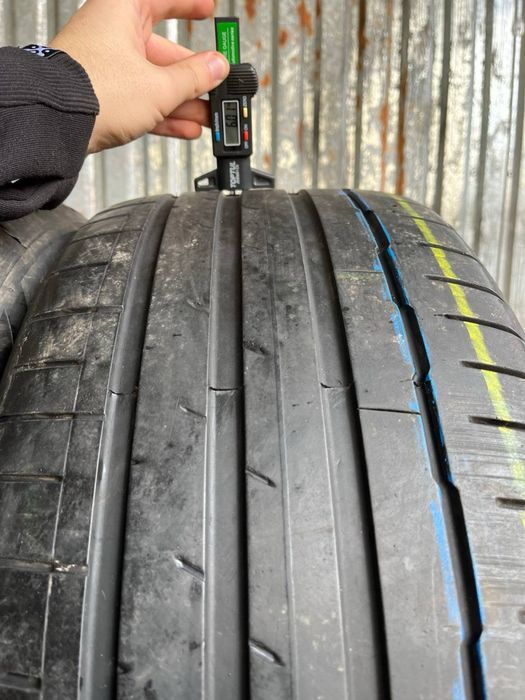 Шины БУ 255 45 R 19 HANKOOK s1evo3 EV T2 Лето Комплект резина