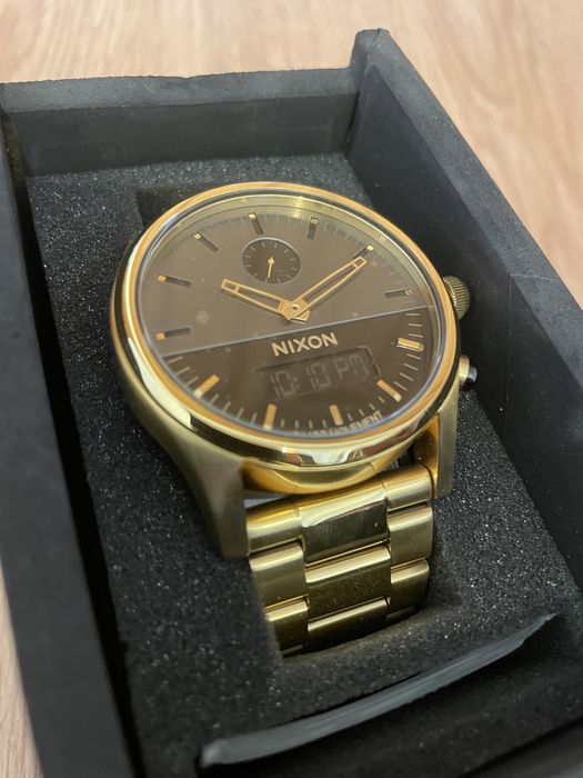 Nixon Duo Gunmetal / Gold