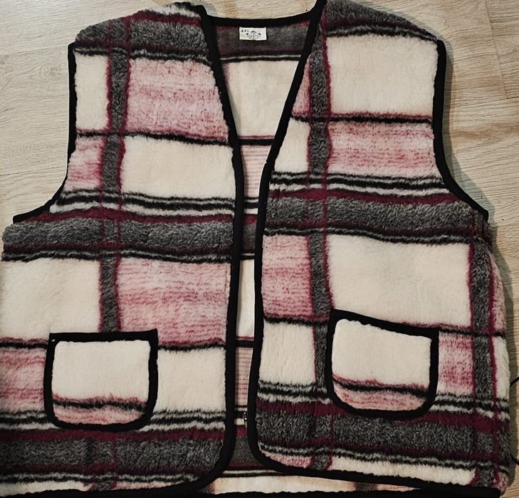 Kamizelka wełniana NOWA 4XL