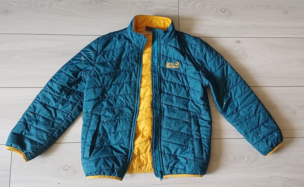 Kurtka ocieplana Jesienna Jack Wolfskin chłopięca rozmiar 140