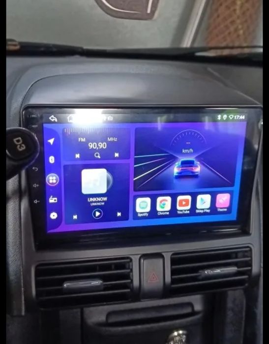 Rádio 9" android Honda Cr-V 2 de 2001-06 CARPLAY WIFI GPS NOVO
