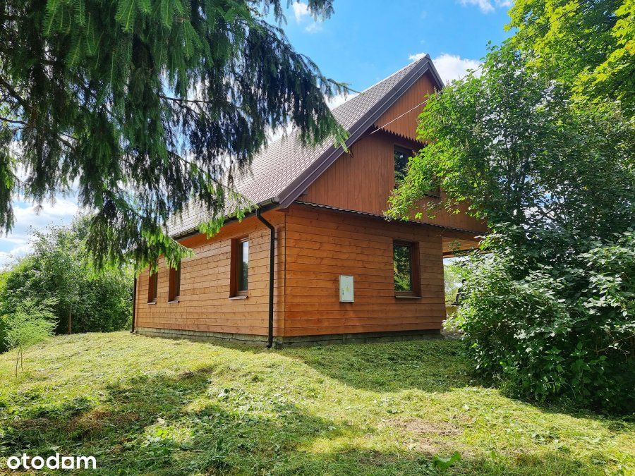 Dom 105 m2, st. surowy, działka 73 ar Chromówka
