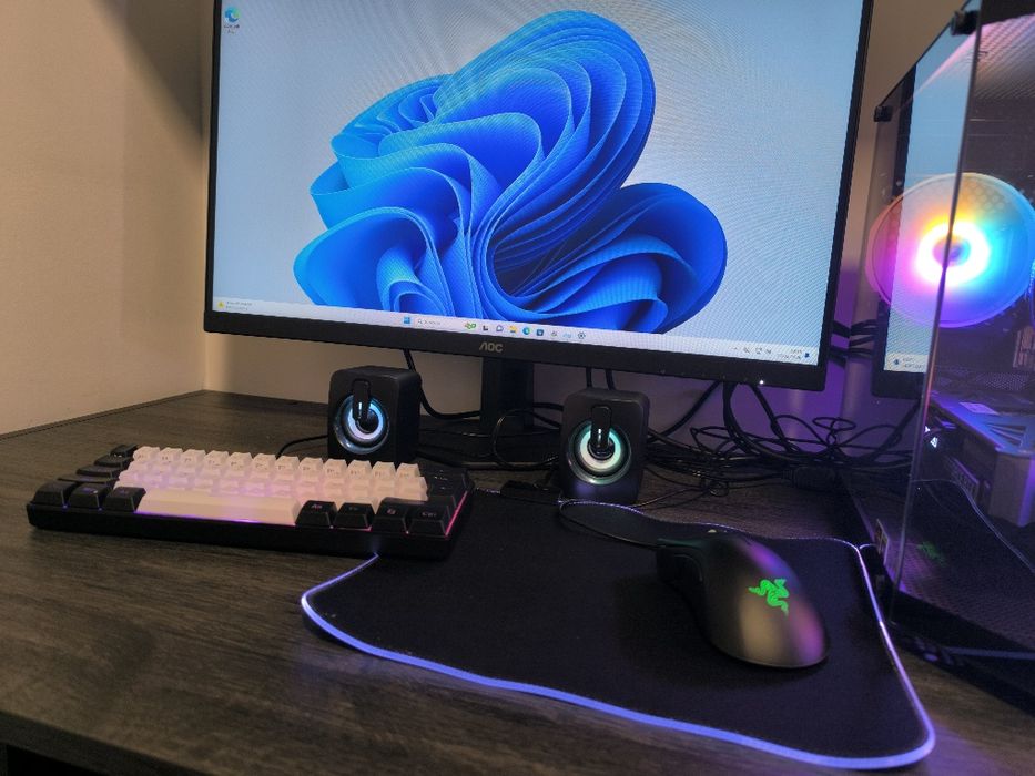 PC Gaming R5 3060Ti + Ecrã + Periféricos 3x S/ Juros