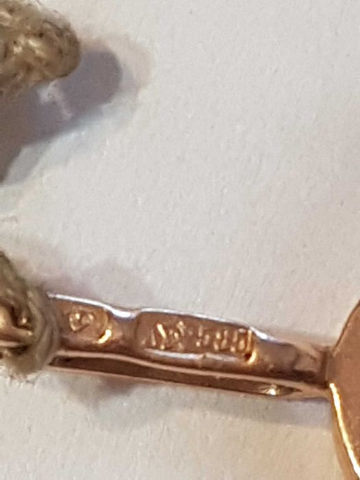 Złota zawieszka kółeczko 585 nowa