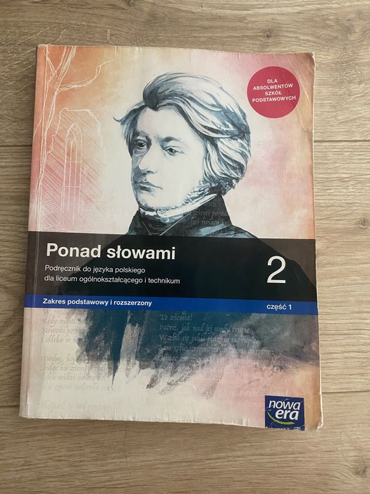 Podręcznik do jezyka polskiego Ponad slowami 2,czesc 1