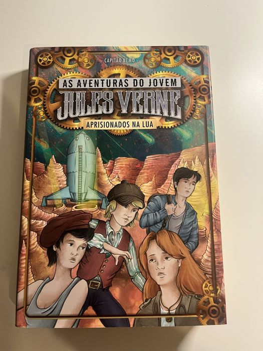 coleção de livros das aventuras do jovem jules verne