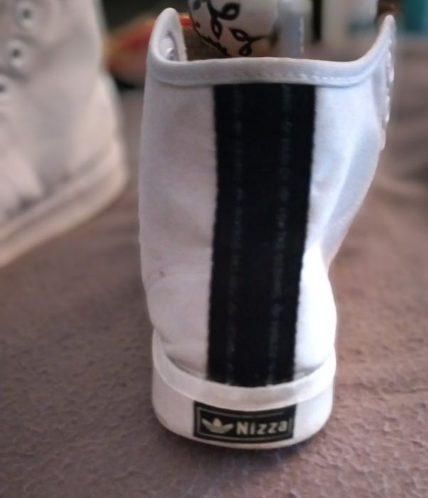 Sapatilhas Adidas Nizza, Tamanho 41, Branco