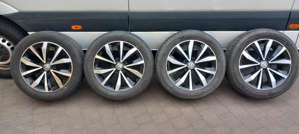 Koła  oryg. VW T-ROC SKODA KAROQ SEAT ATECA AUDI Q2 7x17, 5x112+215/55R17