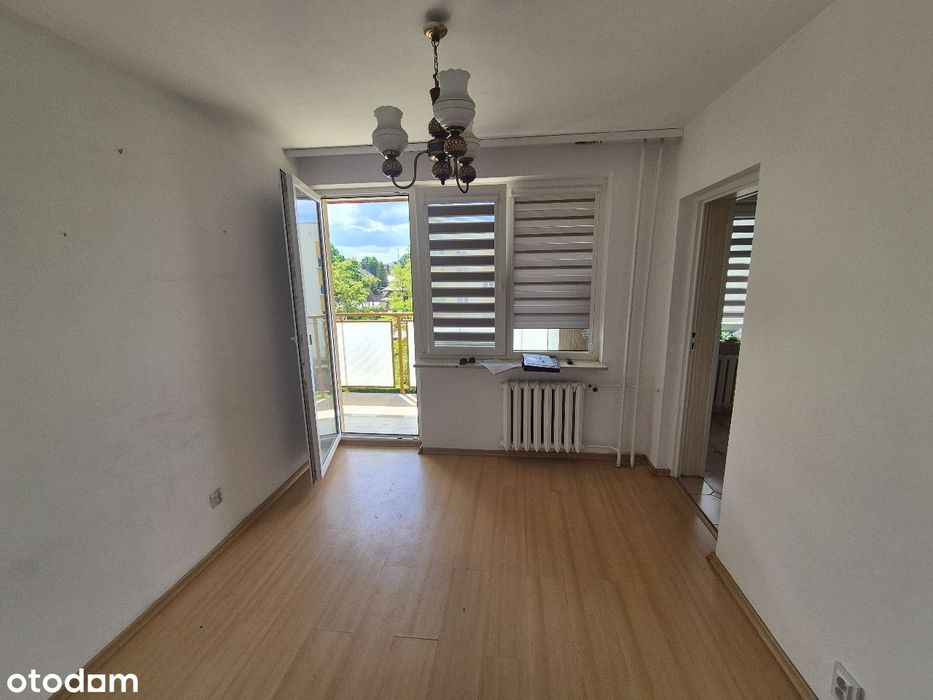 2 pokoje 34m2 z dużym balkonem, niskoczynszowe