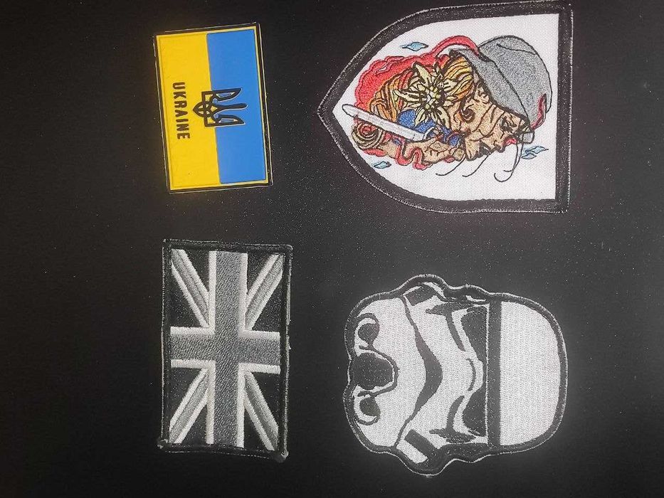 Шеврони, патчі (велкро / на липучці). Тактичні, Star Wars, Marvel.